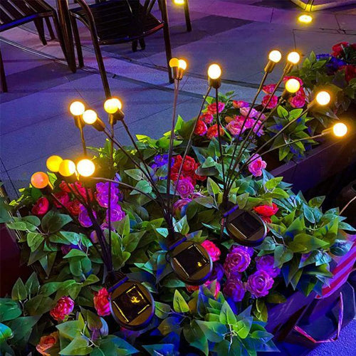 Solar Firefly Garden Lights