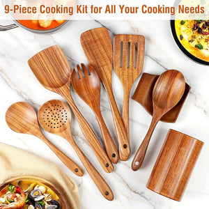 Teakwood Kitchen Utensil Set