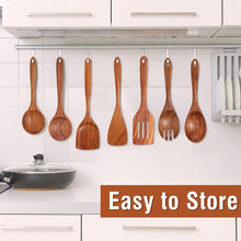 Load image into Gallery viewer, Teakwood Kitchen Utensil Set