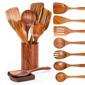 Teakwood Kitchen Utensil Set